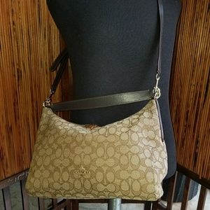 Coach signature hobo crossbody